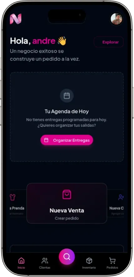 NeniShop App Mockup