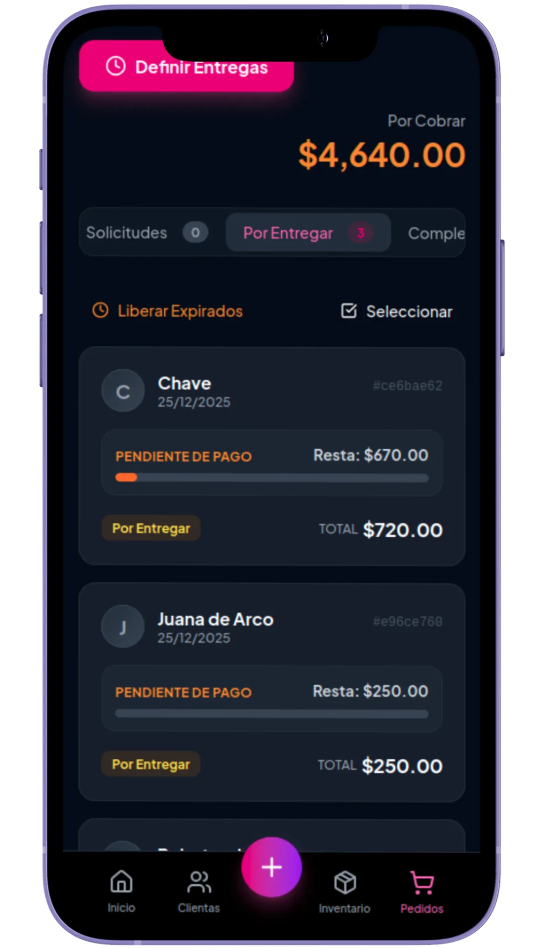 Gestión de Pedidos